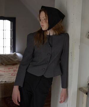 엔시 핀턱 뒷트임 자켓_Ency Jacket_2colors