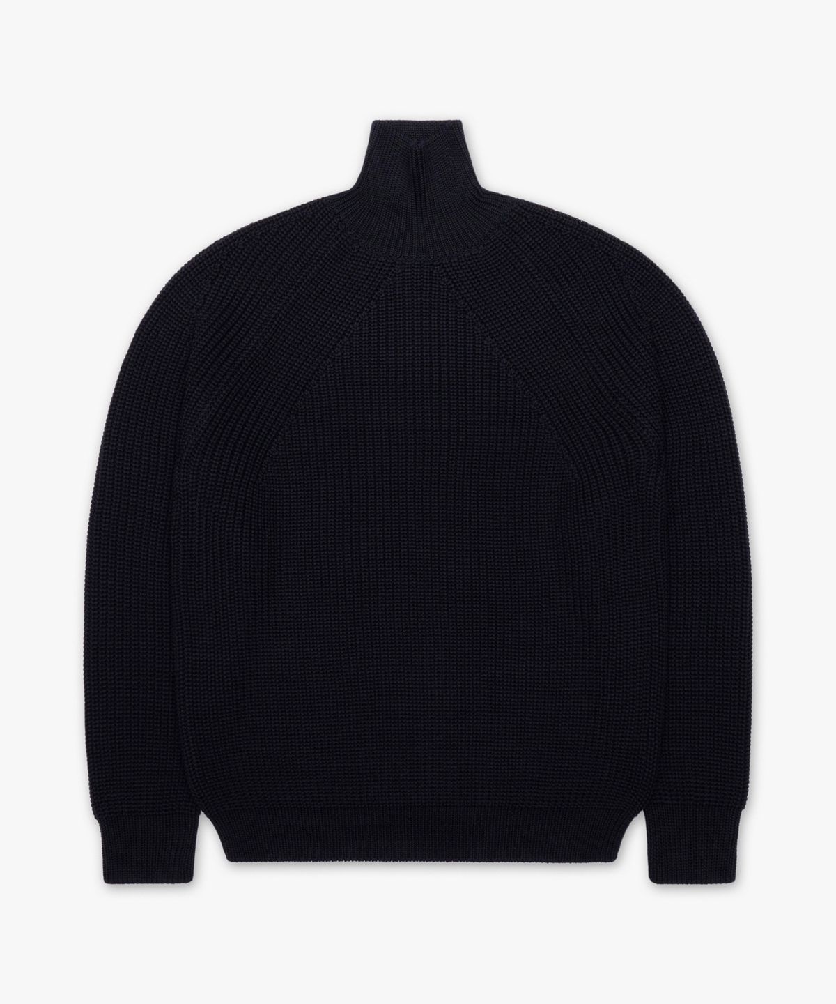 바토너(BATONER) 시그니처 터틀넥 니트 - 블랙 / BN-25AW-11BLACK
