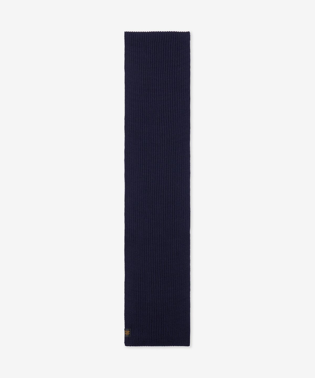 바토너(BATONER) 솔리드 울 RIB 니트 머플러 - 네이비 / BN-25AW-40NAVY