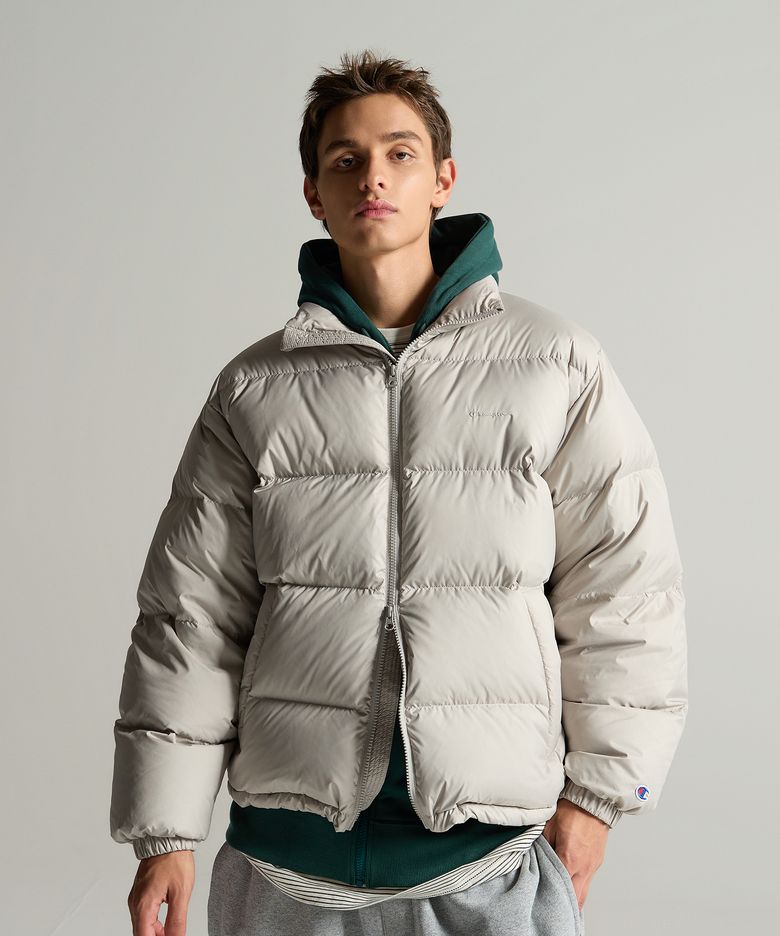 2WAY 푸퍼 다운 재킷 Light Grey