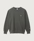 C로고 레귤러핏 크루넥 스웨트셔츠 Dark Grey