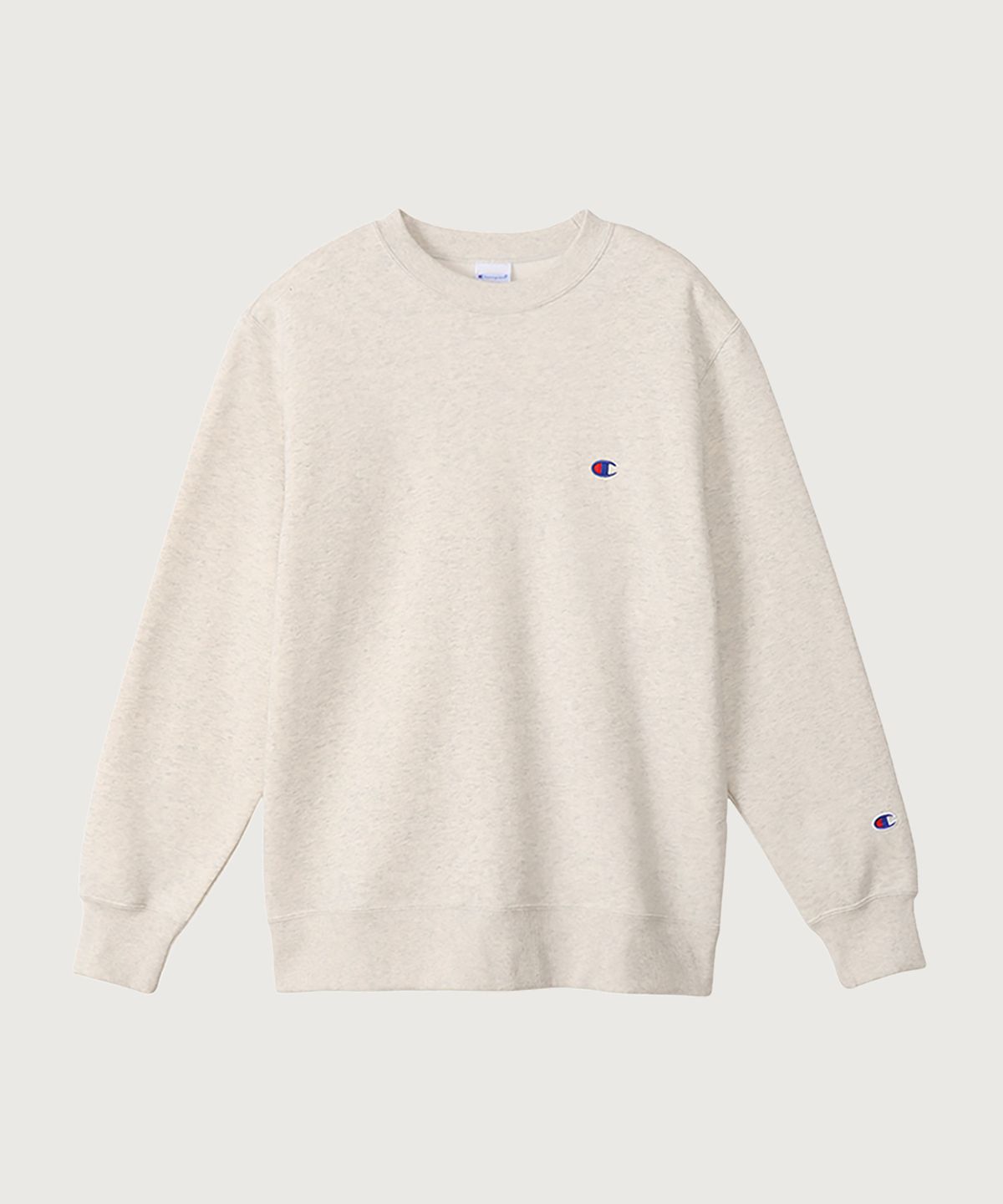 챔피온(CHAMPION) C로고 레귤러핏 크루넥 스웨트셔츠 Oatmeal