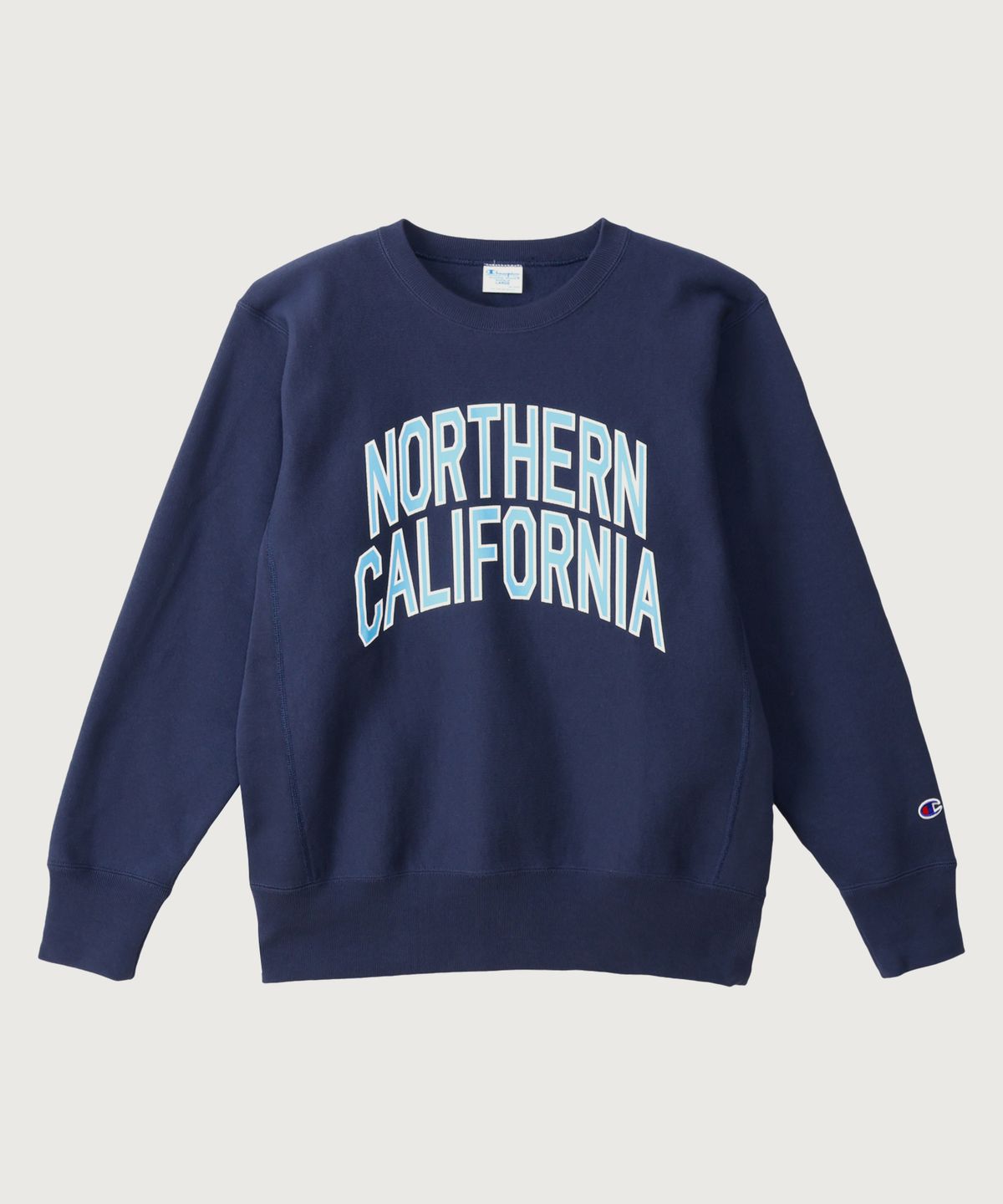 챔피온(CHAMPION) 리버스위브 블루택 루즈핏 시티 스웨트셔츠 Dark Navy