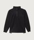 [Black Edition] 하프 집업 플리스 Off Black