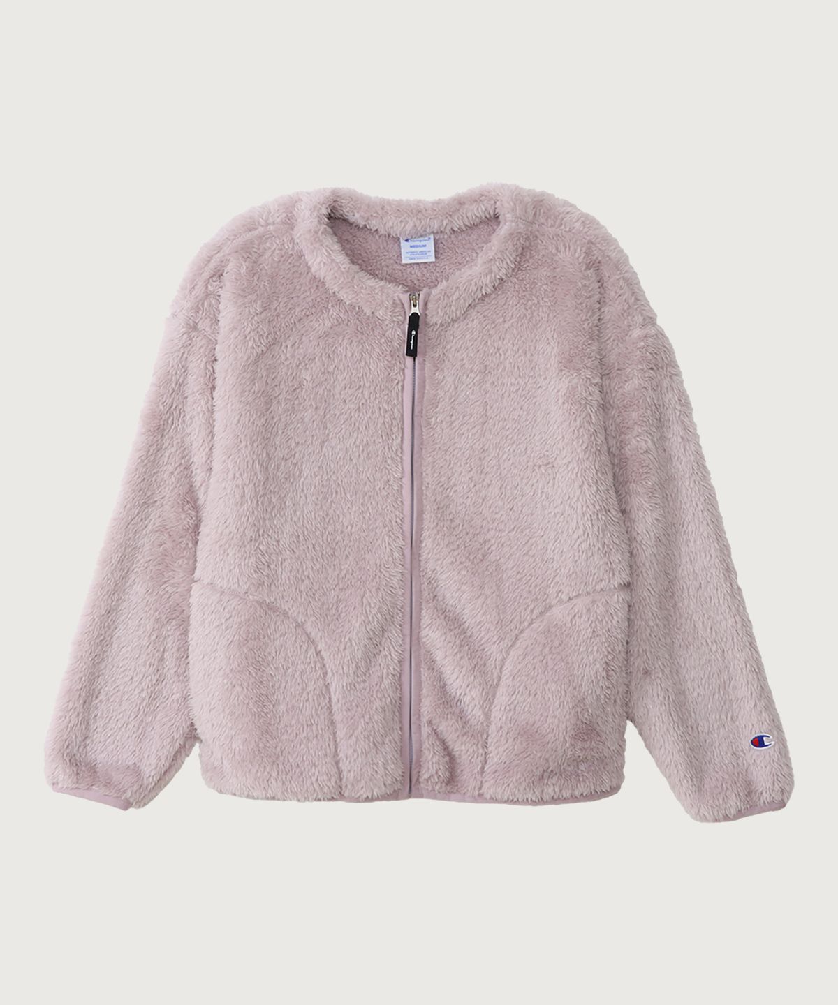 챔피온(CHAMPION) 여성 플리스 집업 재킷 Light Purple