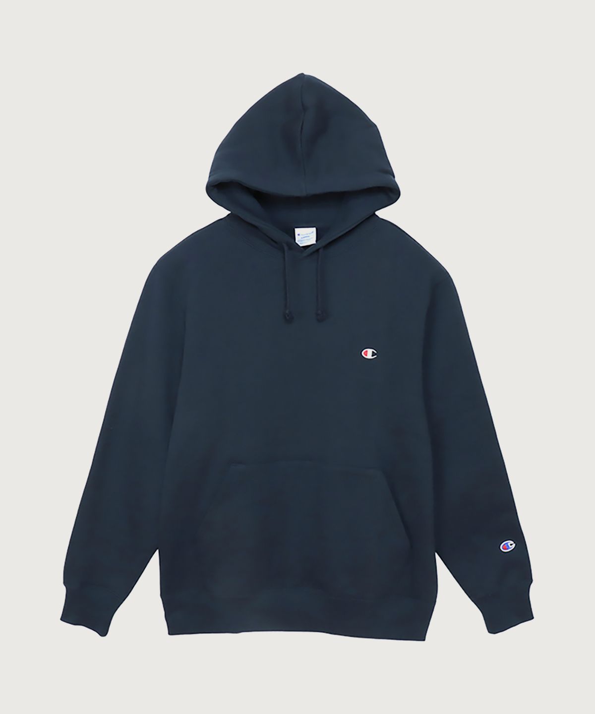 챔피온(CHAMPION) C로고 레귤러핏 후드 티셔츠 Navy