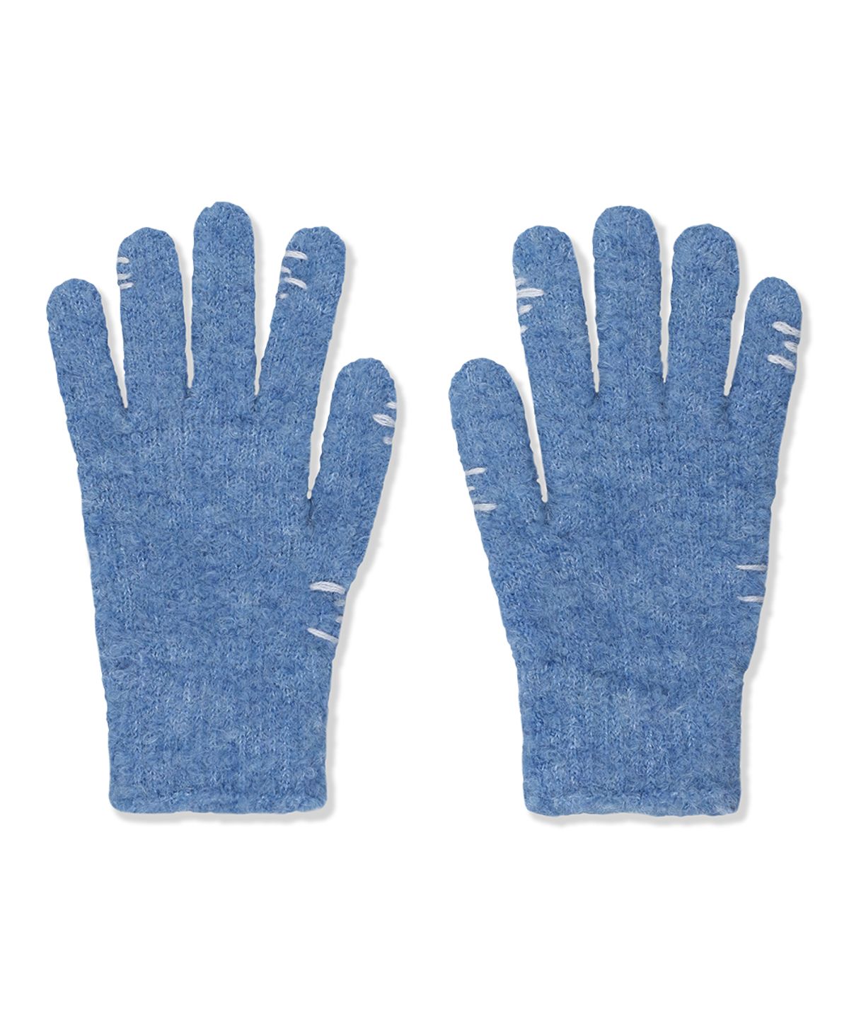 마하그리드(MAHAGRID) BOUCLE STITCH GLOVE SKYBLUE(MG2FWMAB61A)