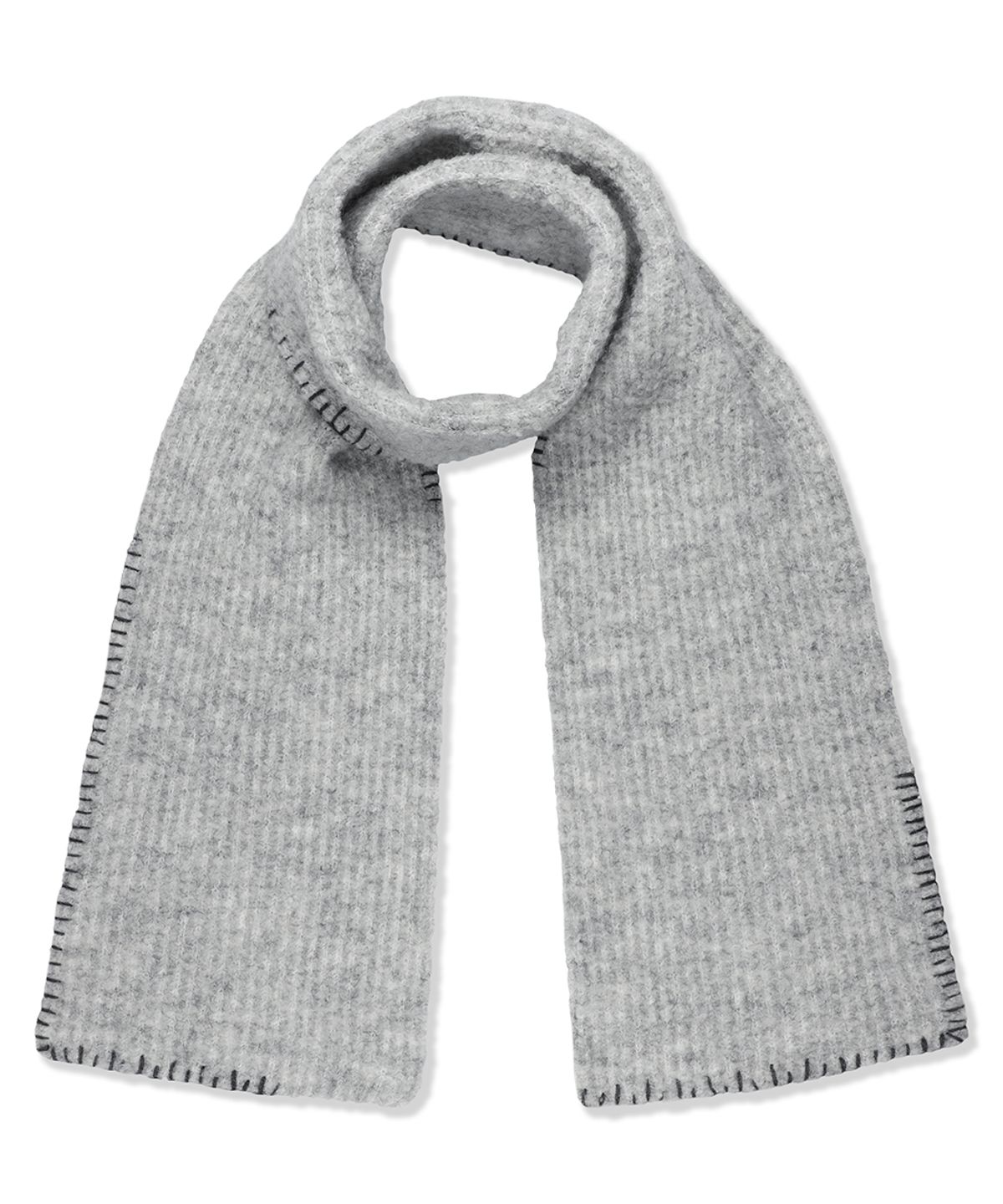마하그리드(MAHAGRID) BOUCLE STITCH MUFFLER GREY(MG2FWMAB62A)