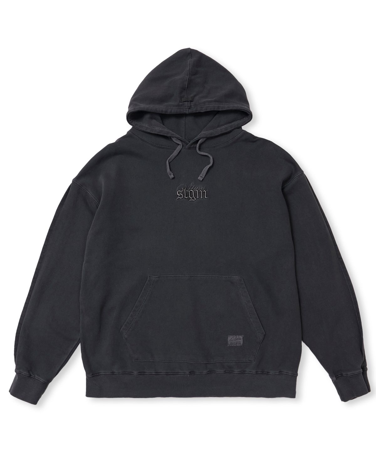 스티그마(STIGMA) PIGMENT ML HOODIE CHACOAL