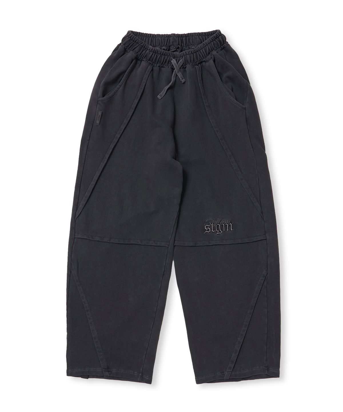 스티그마(STIGMA) PIGMENT ML WIDE BALLON PANTS CHACOAL