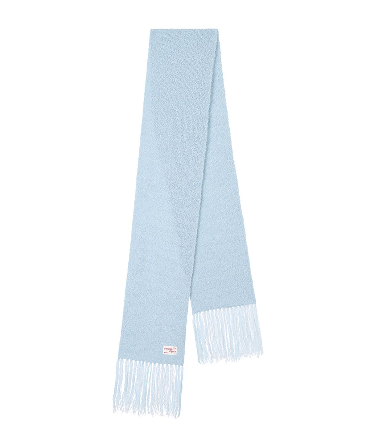페넥(FENNEC) HAIRY BOUCLE MUFFLER - BLUE