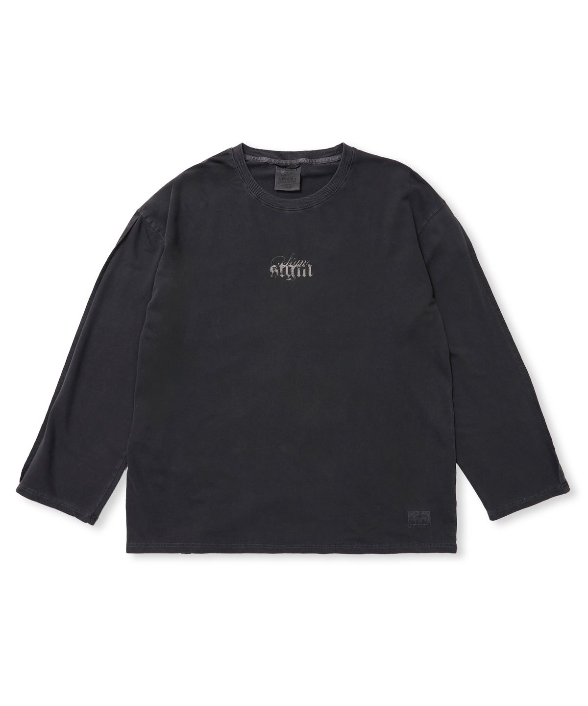 스티그마(STIGMA) PIGMENT ML LONG SLEEVES CHACOAL