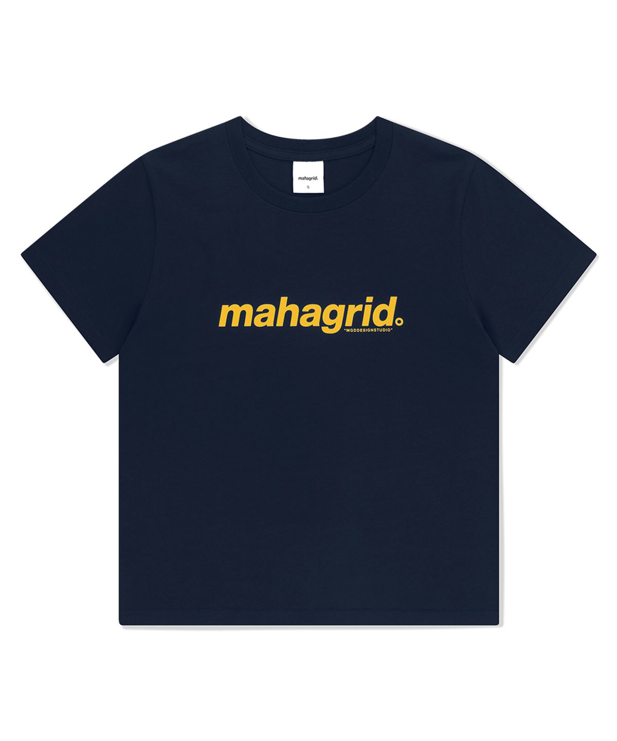 마하그리드(MAHAGRID) W BASIC LOGO TEE NAVY(MG2GSFT545A)