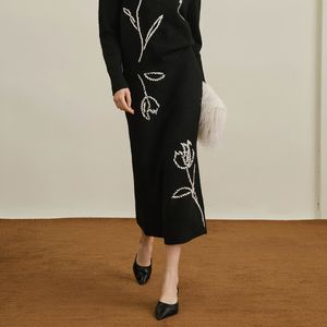 YY_Tulip flower design skirt