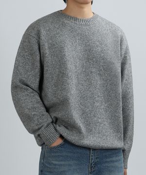 MAISON WOOL ROUND KNIT (GRAY)
