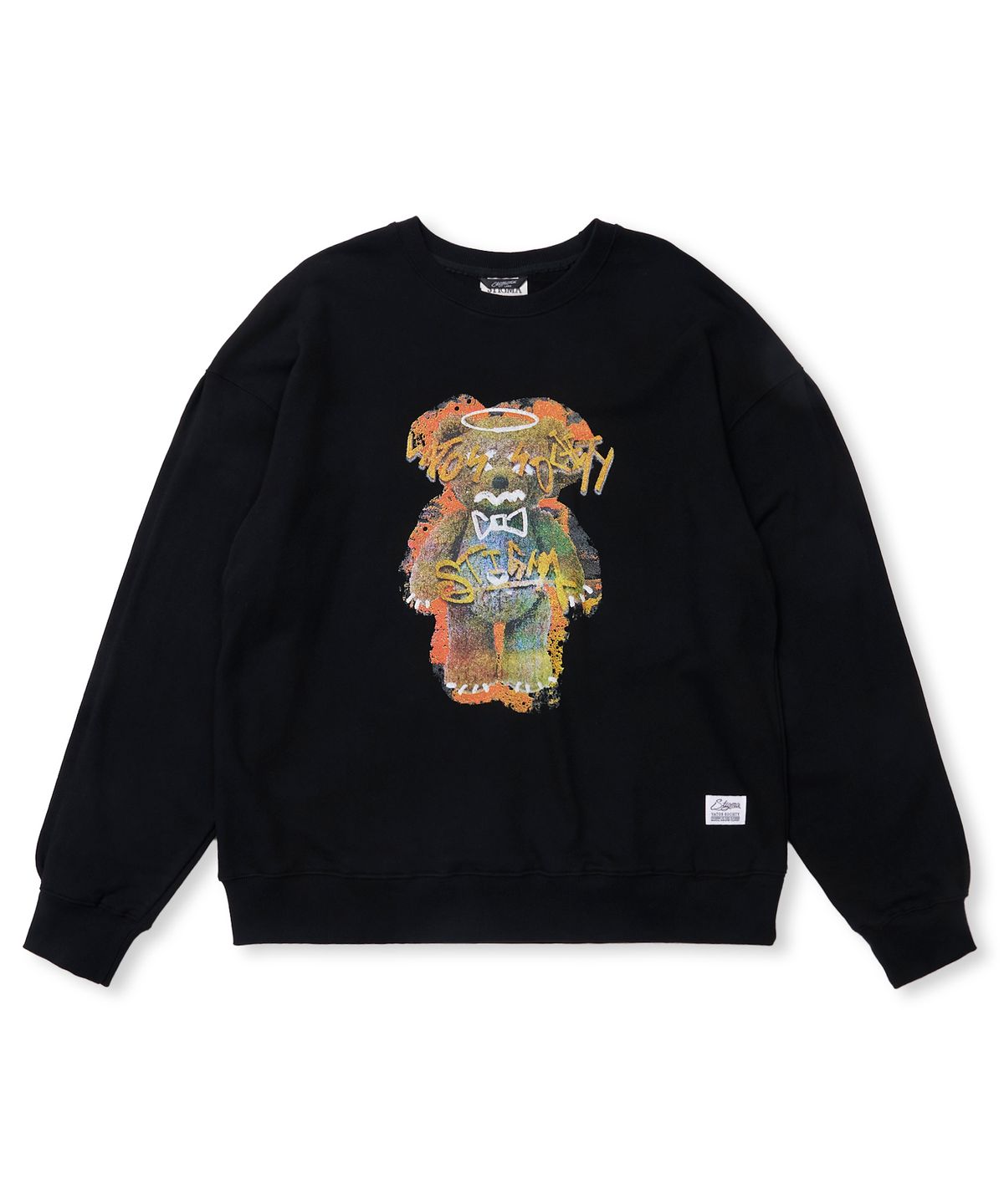 스티그마(STIGMA) TEDDY CREWNECK BLACK