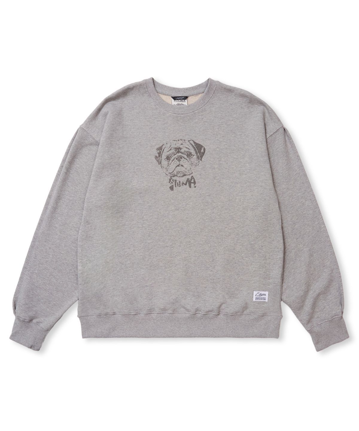 스티그마(STIGMA) BOW TIE CREWNECK MELANGE