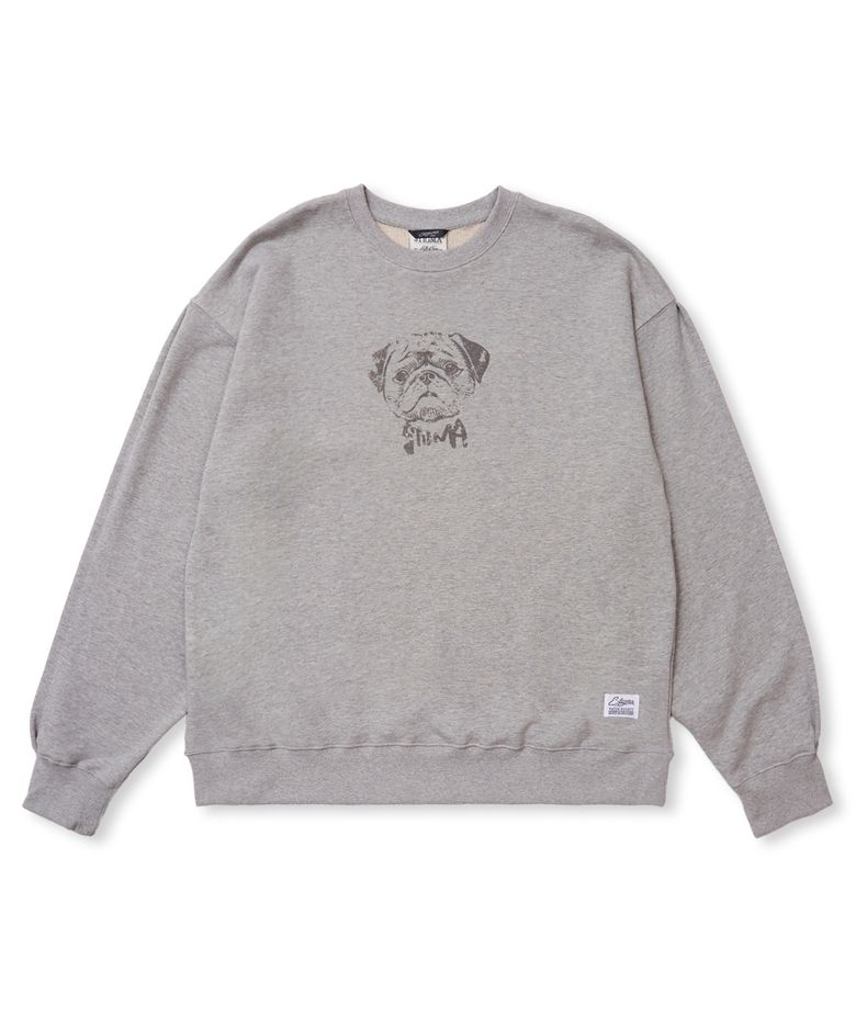 BOW TIE CREWNECK MELANGE