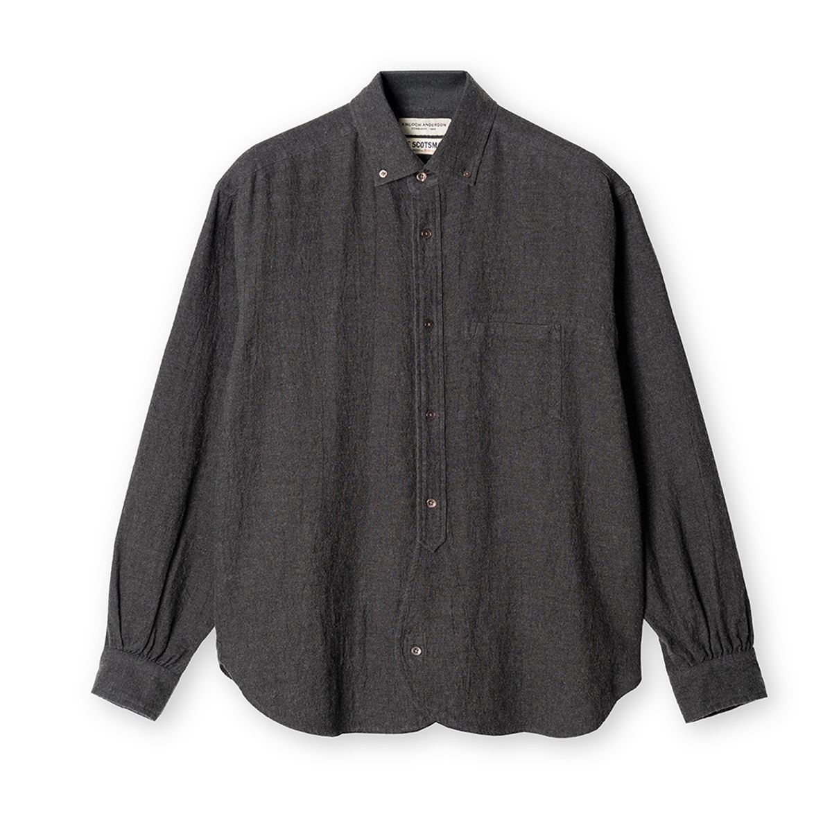 에든버러클럽(EDINBURGH CLUB) BRITISH ARMY OFFICER SHIRT (CHARCOAL)