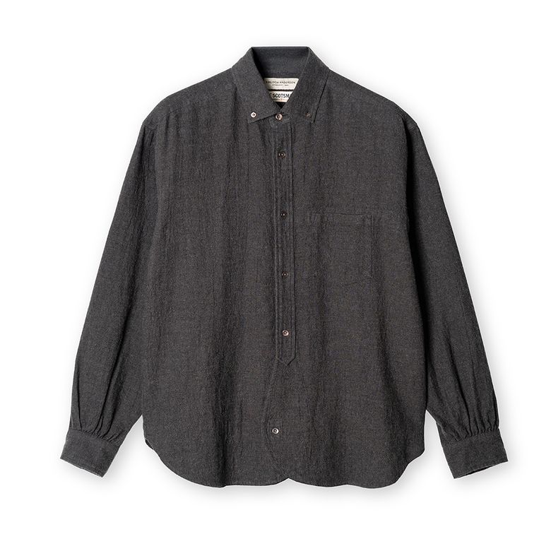 BRITISH ARMY OFFICER SHIRT (CHARCOAL)