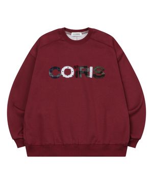 반디 빈티지 아플리케 로고 맨투맨 (3컬러)