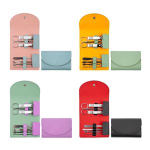 레더파스텔 네일케어 7종 4컬러 손톱깎이세트