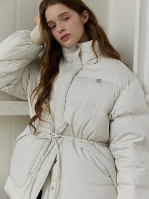 디테처블 후디드 다운 점퍼_RAF4JP2001IV