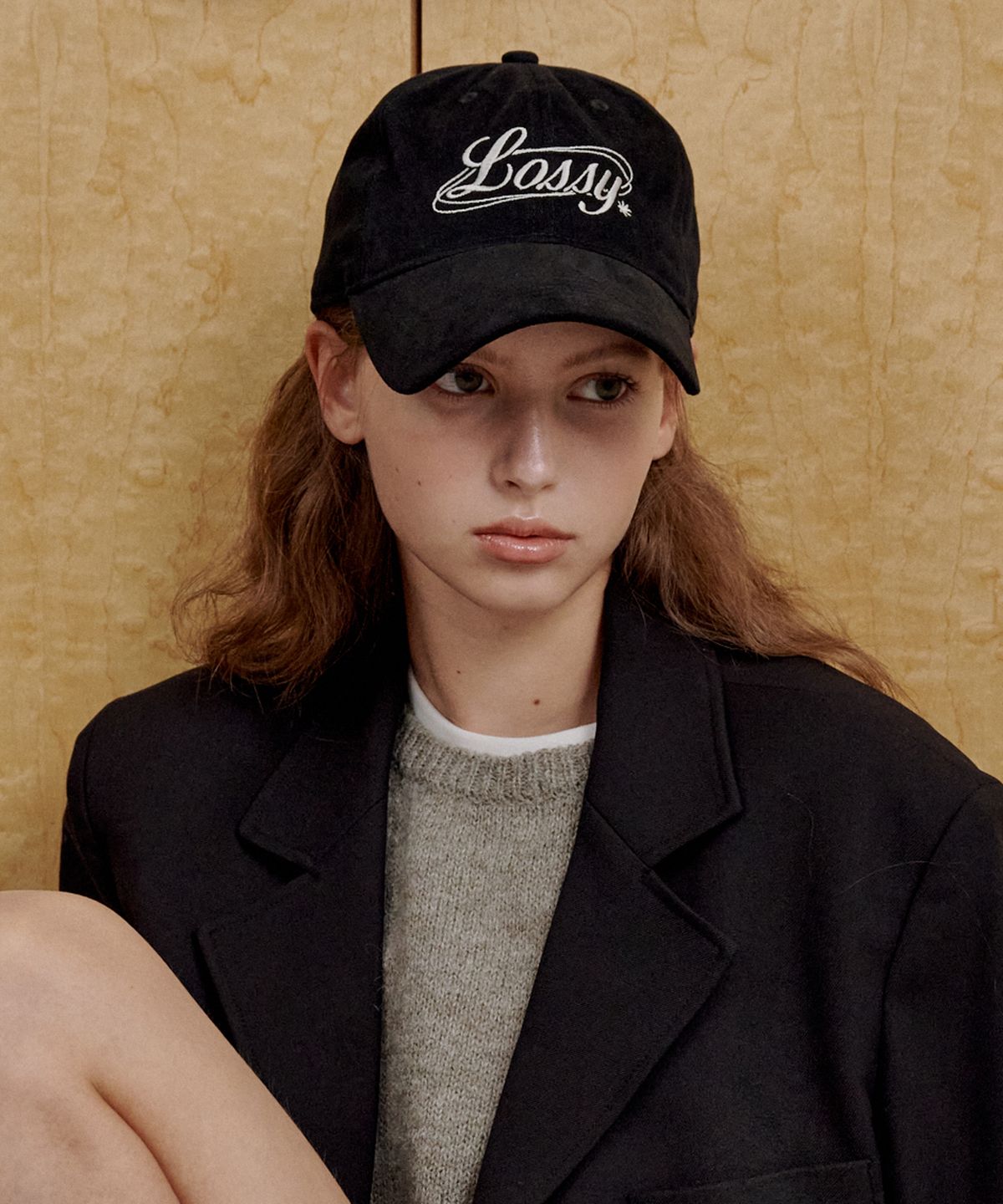 로시로우(LOSSYROW) Lossy Circle Ball Cap