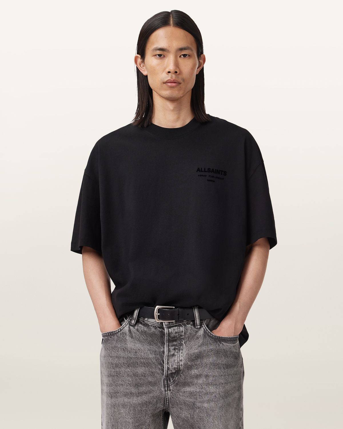올세인츠(ALLSAINTS) 잔더 크루 티셔츠 M030JC-451