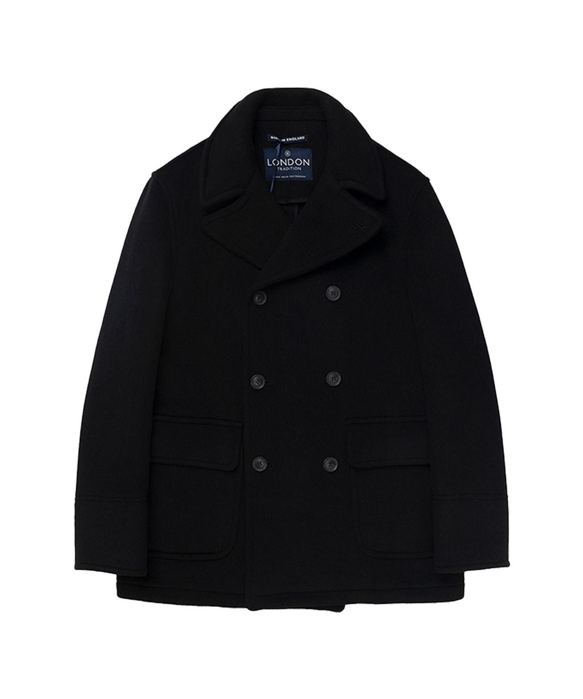런던트레디션(LONDONTRADITION) Lenny Mens Paecoat - Black BW 5