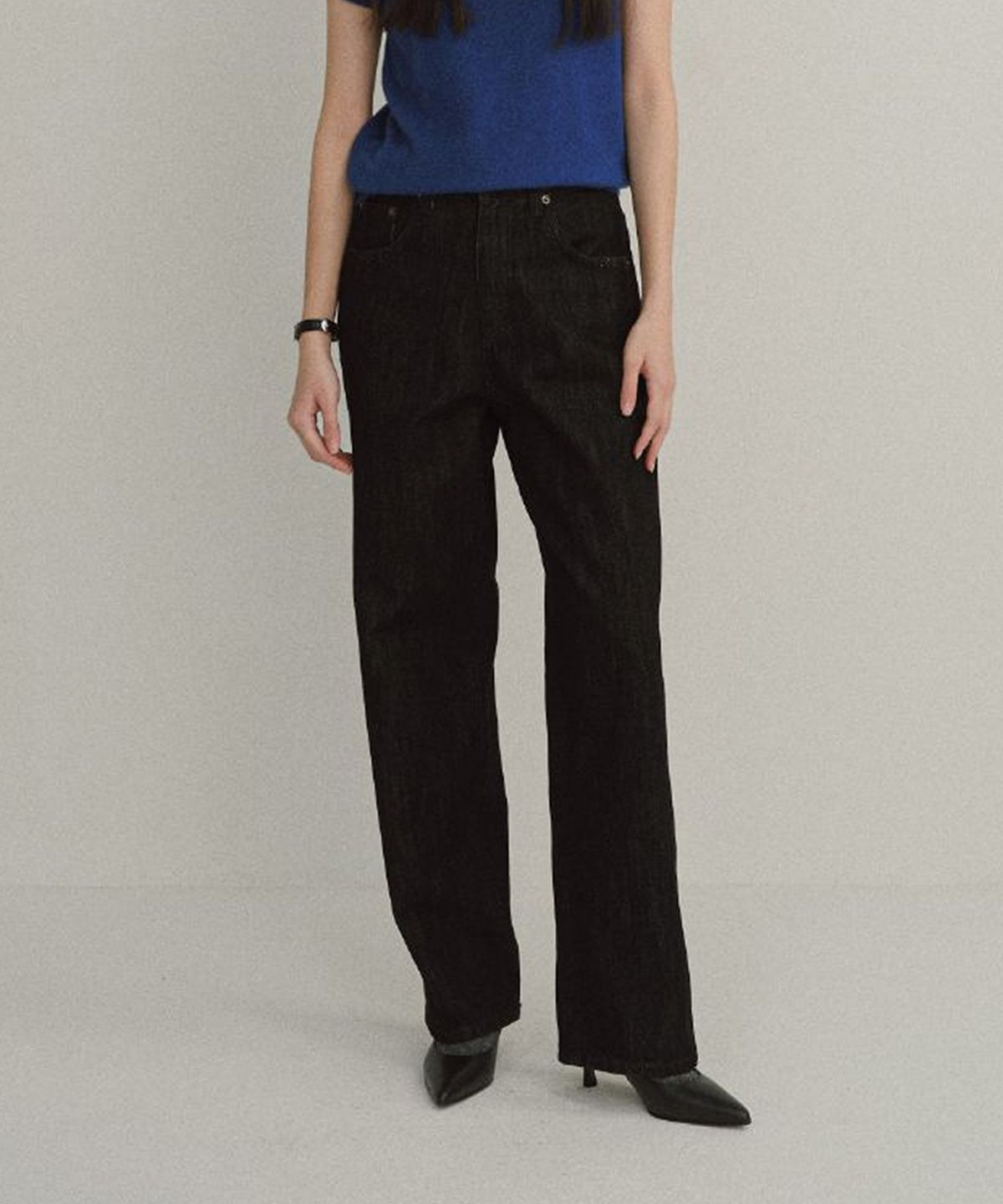 호와스(HOWUS) AUER DENIM (DARK BLACK)