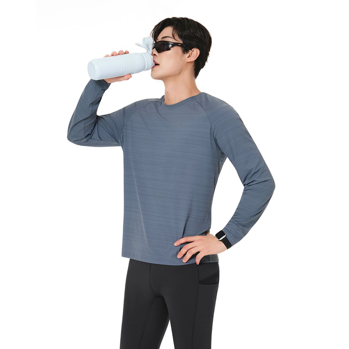 안다르(ANDAR) 웨이브리드 맨즈 러닝 롱슬리브