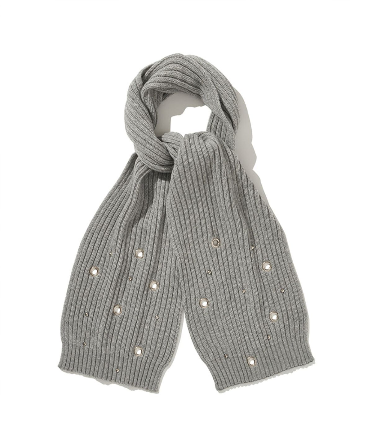디오스피스(DAUSPICE) (DUC) Eyelet Stud Muffler Gray