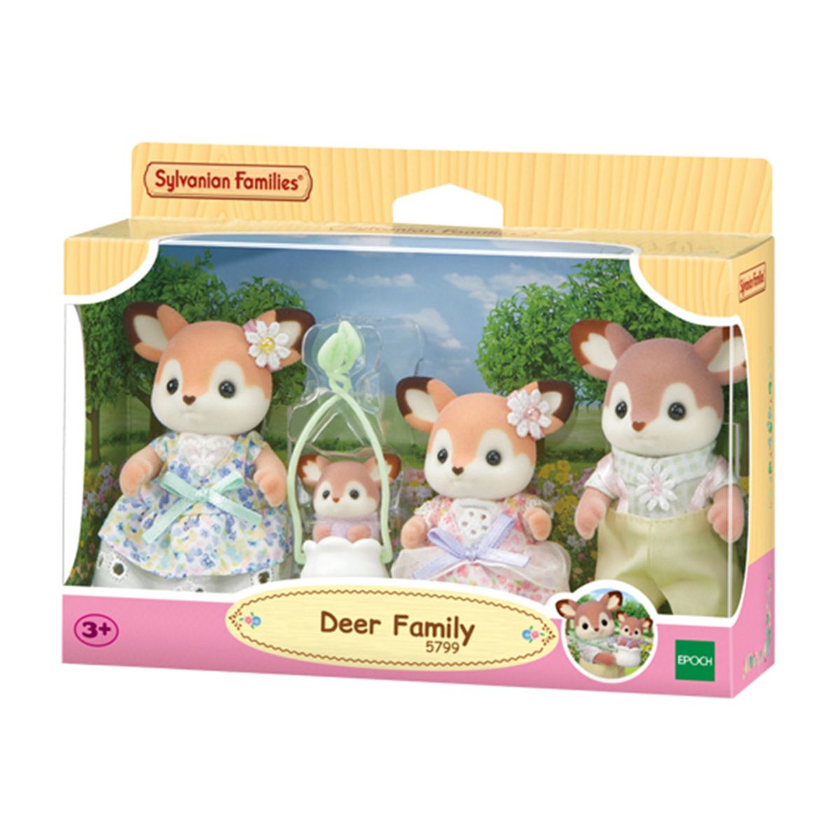 실바니안 패밀리(SYLVANIAN FAMILIES) 5799-사슴 가족
