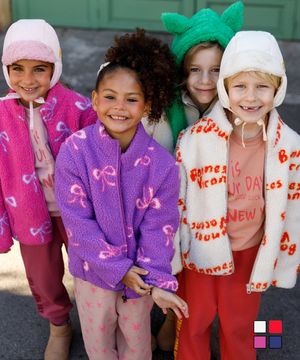 럭럭 후리스  털 점퍼  (4 COLORS)