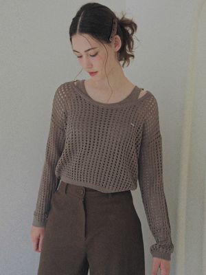 Layered Mesh Knit Set