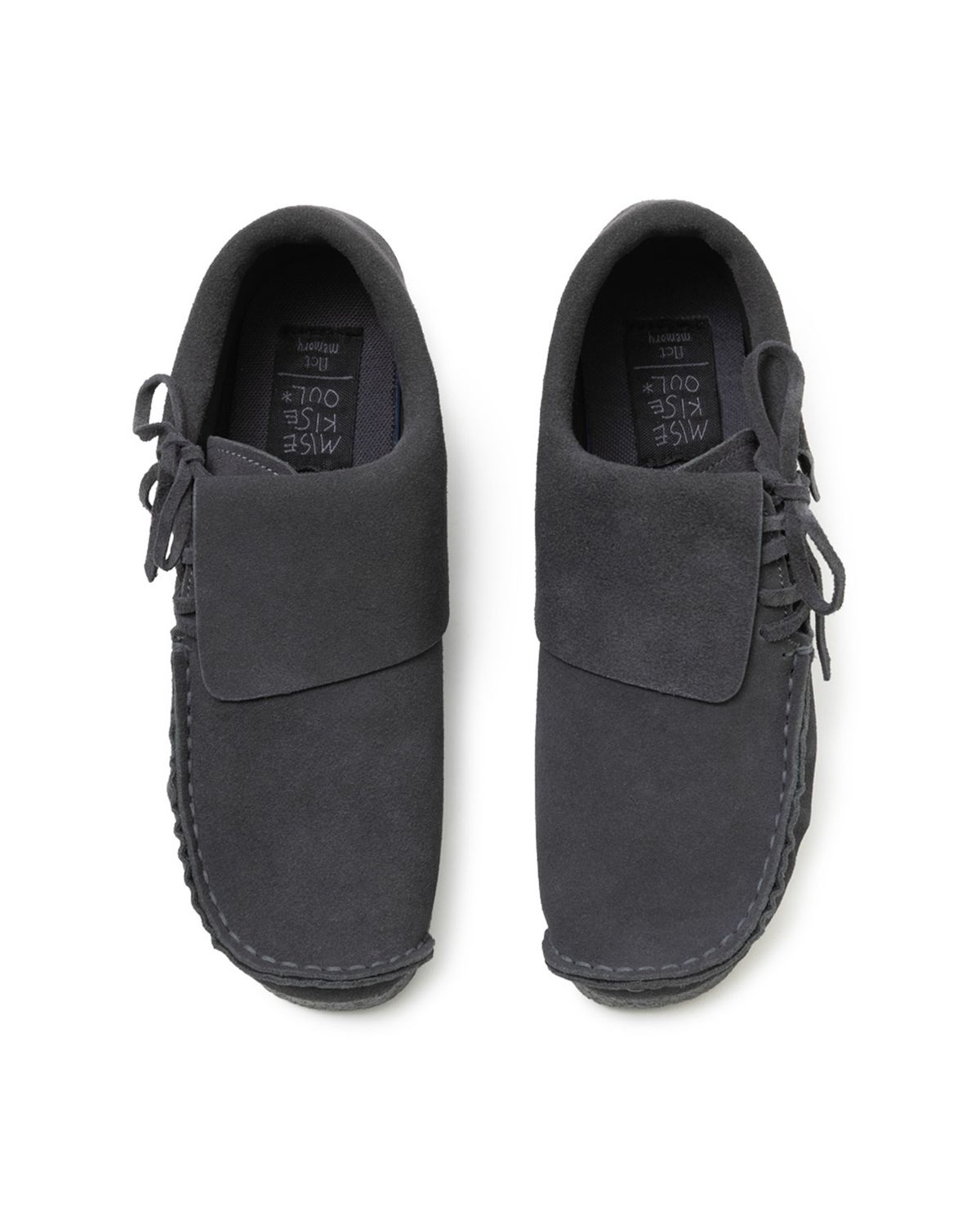 미세키서울(MISEKI SEOUL) [미세키서울X플러피시트러스] Hotaru Flap Moccasin CHARCOAL