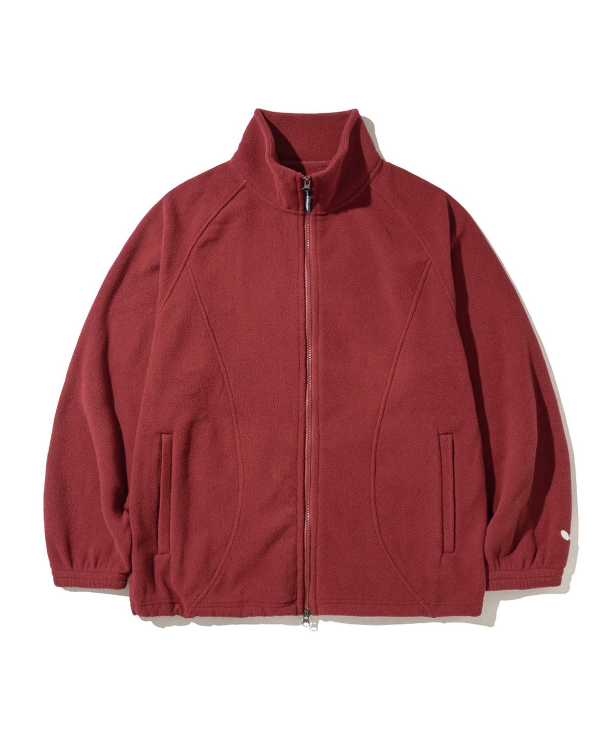버터플라이 스포츠웨어(BUTTERFLY SPORTSWEAR) 엑티브 플리스 자켓 버건디
