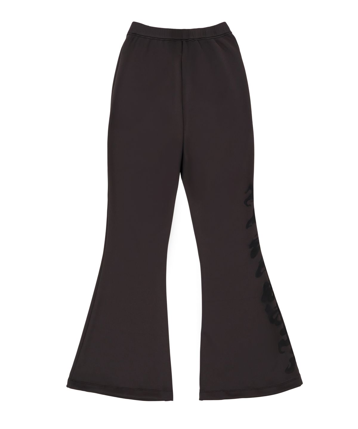 뮬립(MYULIP) BOOTCUT SPRAY PANTS/CHARCOAL