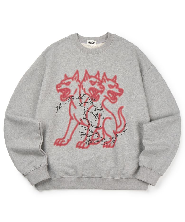 Cerberus Sweatshirt (GRAY)