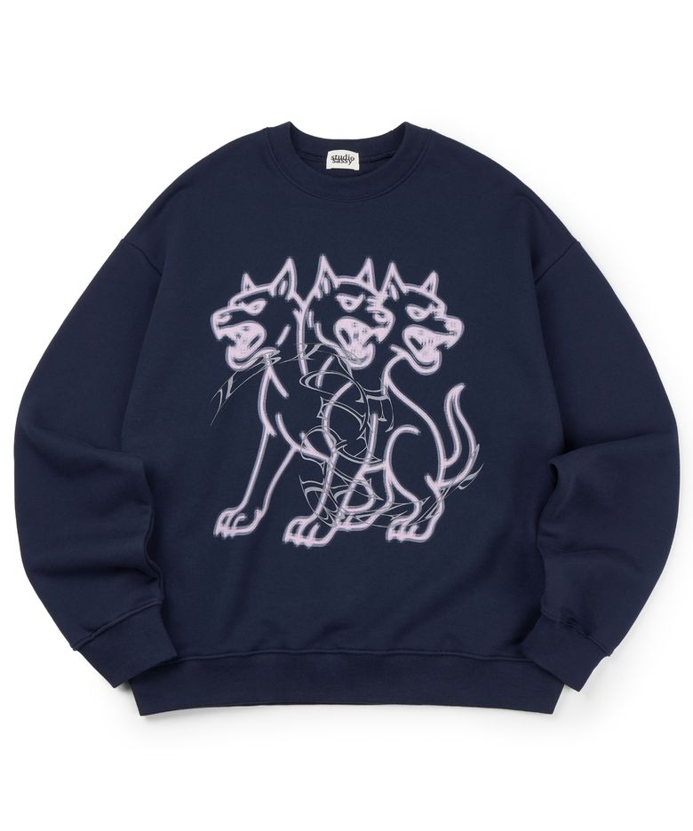 Cerberus Sweatshirt (NAVY)