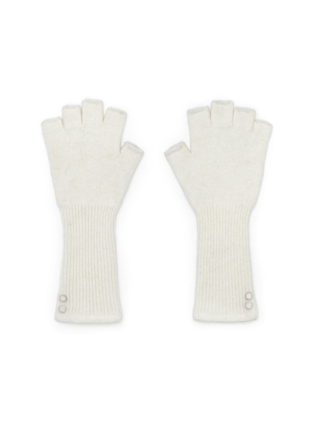 마뗑킴(MATIN KIM) FINGERLESS HAND WARMER IN IVORY