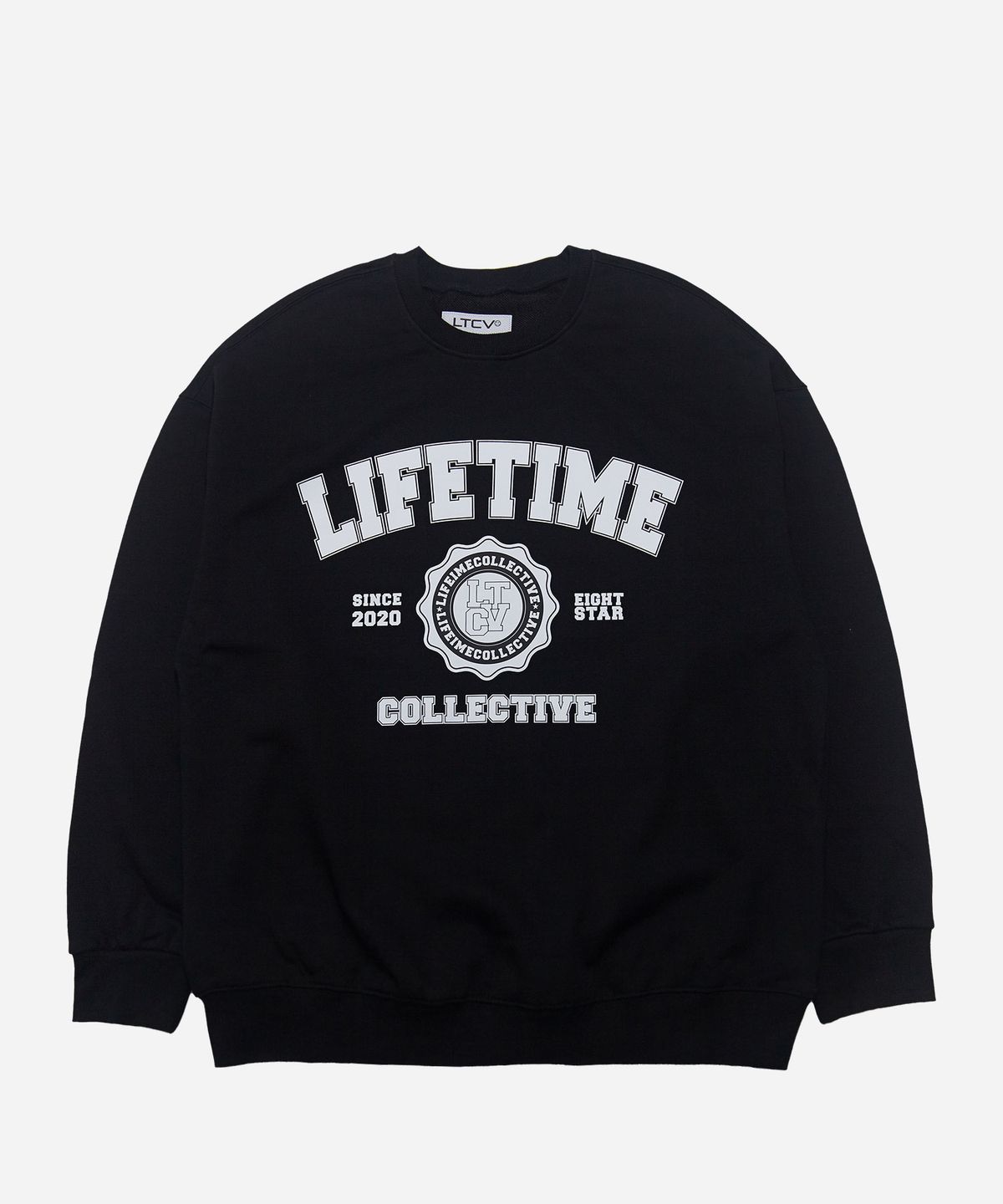라이프타임콜렉티브(LIFETIMECOLLECTIVE) 라이프타임 클래식 맨투맨 블랙