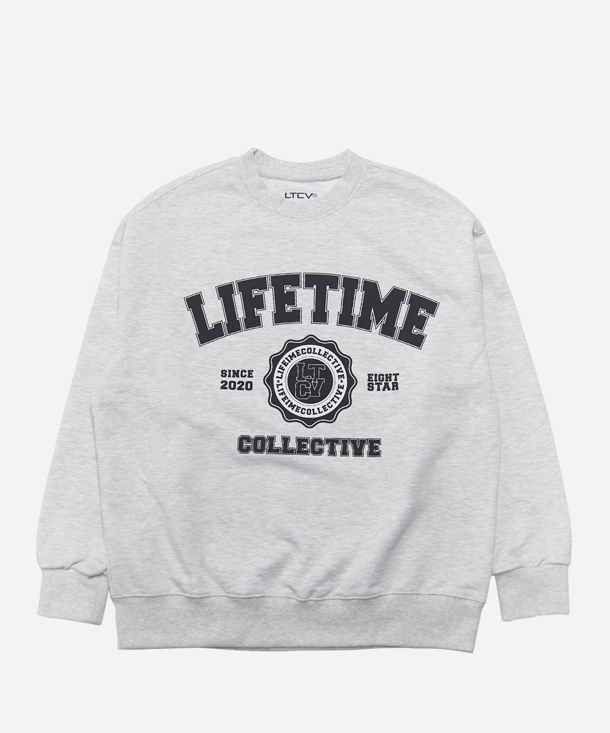 라이프타임콜렉티브(LIFETIMECOLLECTIVE) 라이프타임 클래식 맨투맨 라이트 그레이