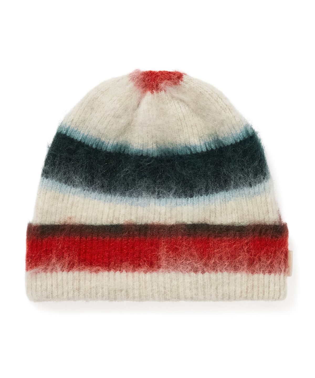 디스이즈네버댓(THISISNEVERTHAT) Striped Mohair Beanie Ivory