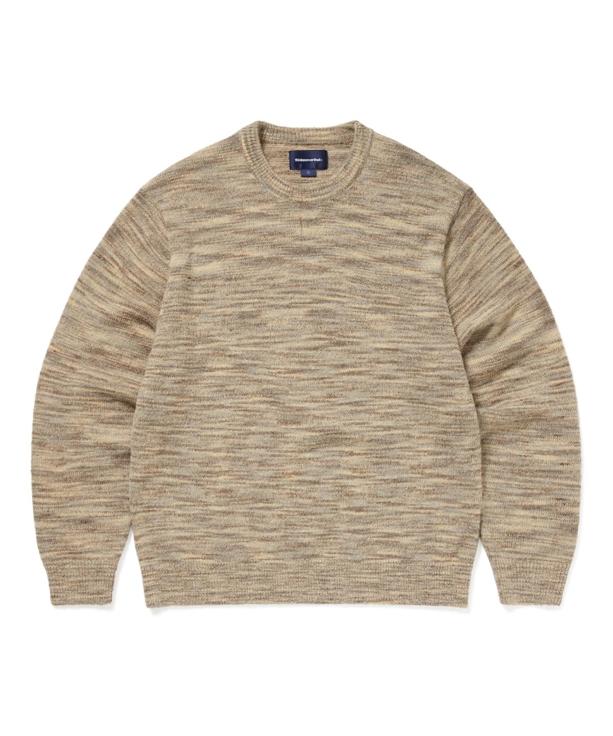 디스이즈네버댓(THISISNEVERTHAT) Static Knit Sweater Beige