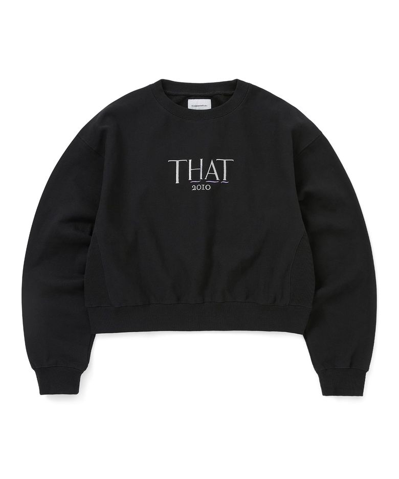THAT 2010 W Crewneck Black