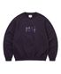 THAT Embroidered Crewneck Dark Purple