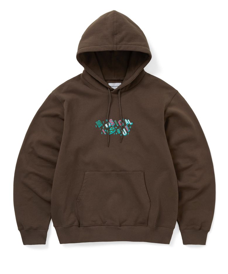 Musical Issue Hoodie Brown