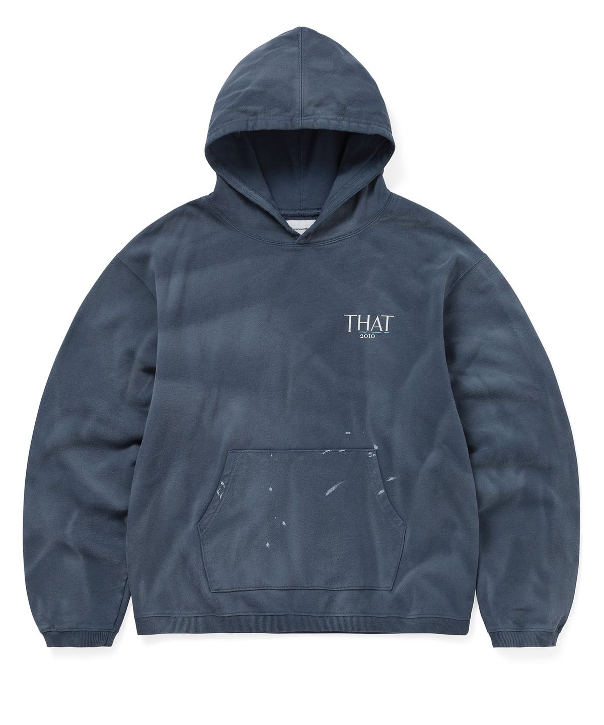 디스이즈네버댓(THISISNEVERTHAT) Faded THAT 2010 Hoodie Deep Water